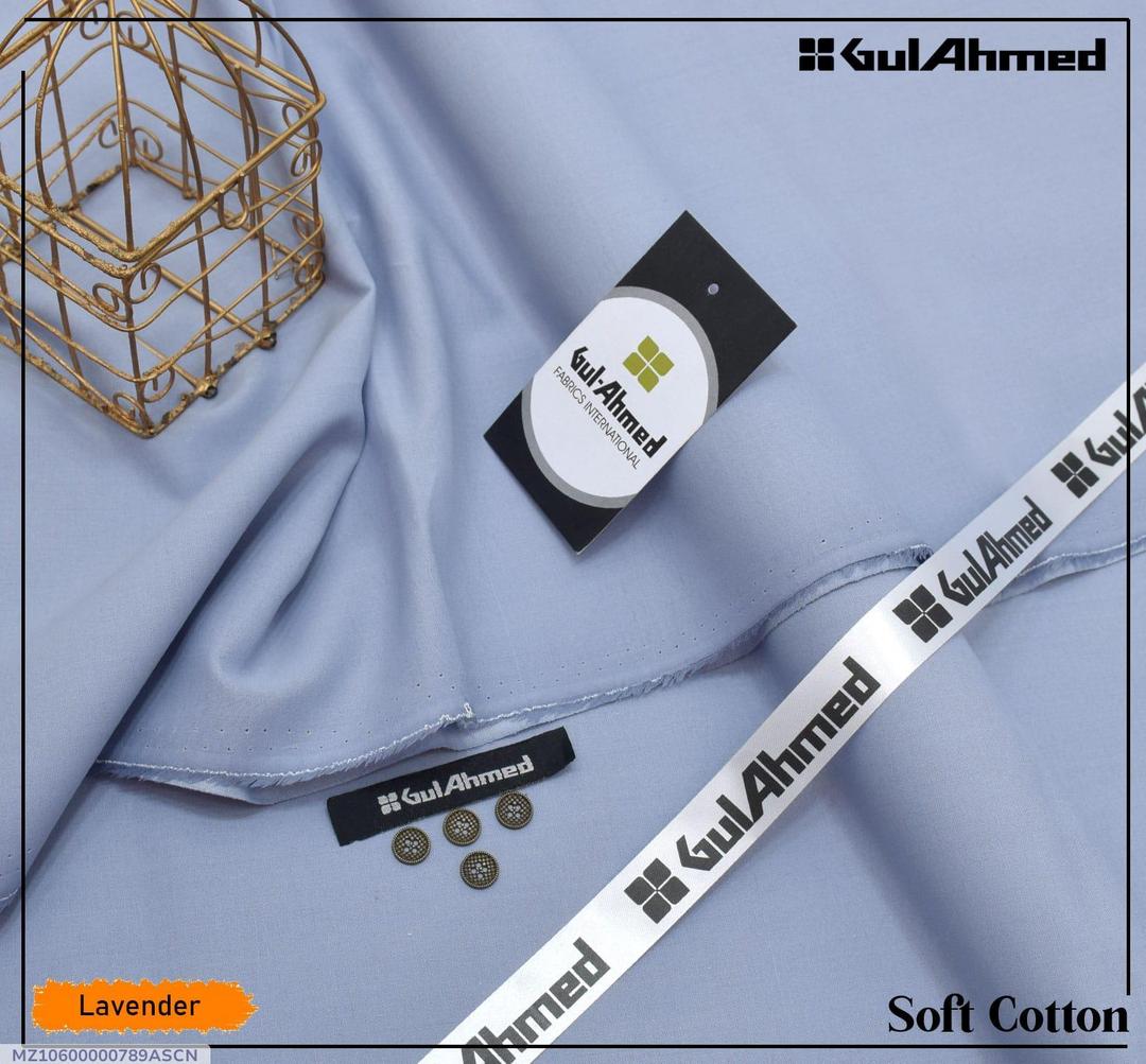 Soft Cotton Plain Suit for Men (Lavender )