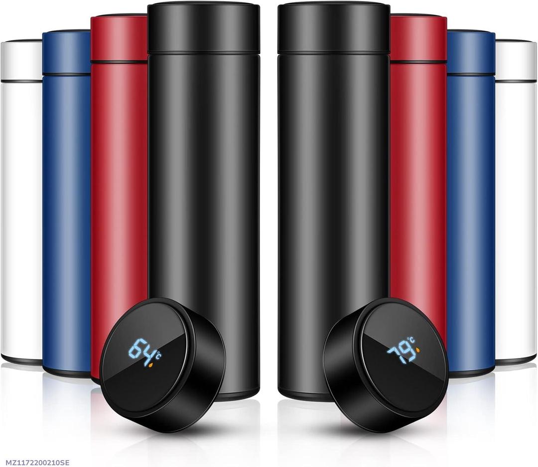 Insulated Stainless Steel Water Bottle with Digital Temp Display