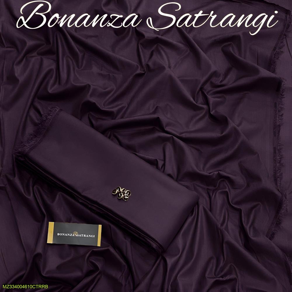 Bonanza Satrangi Men's Unstitched Suit Purple