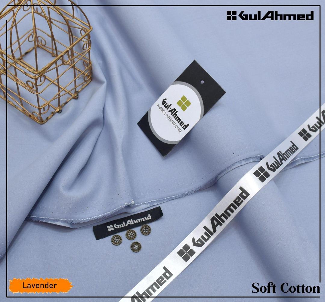 Soft Cotton Plain Suit for Men (Lavender )