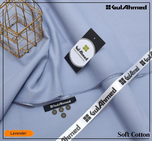Soft Cotton Plain Suit for Men (Lavender )