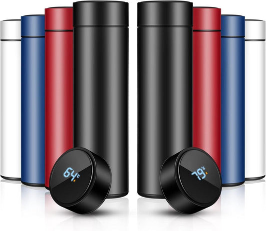 Insulated Stainless Steel Water Bottle with Digital Temp Display