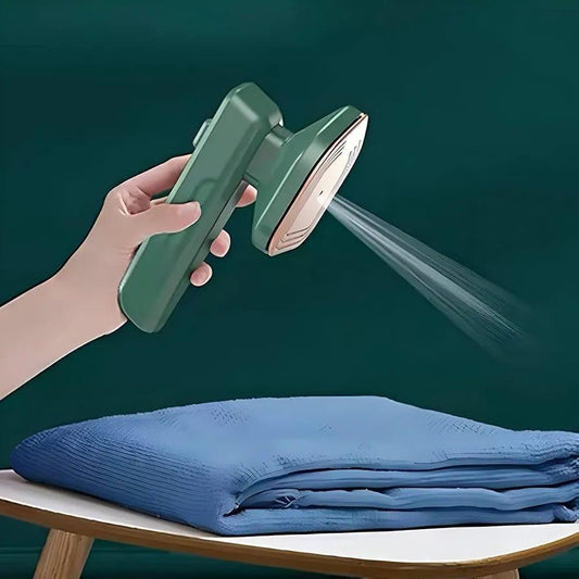 Foldable Steam Iron Green ABS Plastic