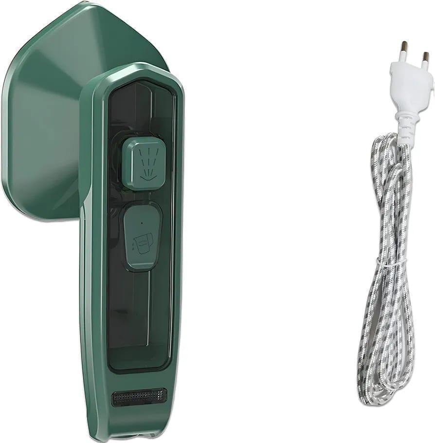 Foldable Steam Iron Green ABS Plastic