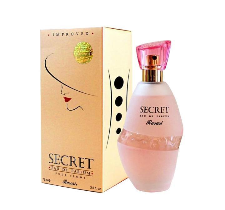 75ml Pink Glass Perfume for Women Sweat Resistant