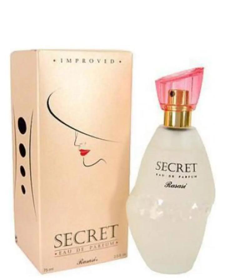75ml Pink Glass Perfume for Women Sweat Resistant