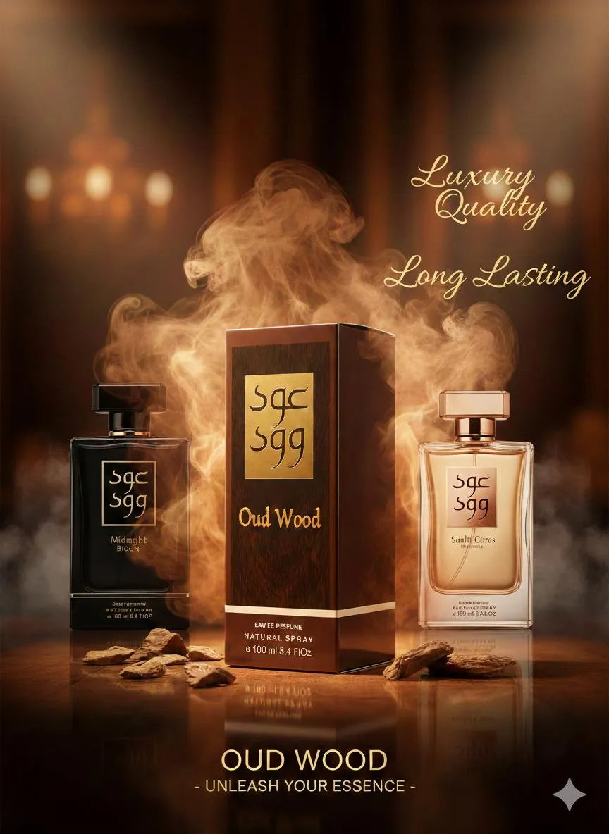 Unisex 24Hr Sweat Resistant Floral Perfume 100ml Brown
