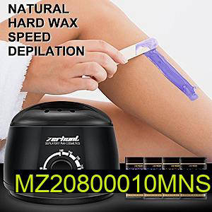 Wax Heater for Home & Salon Use Black ABS