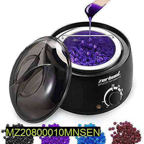 Wax Heater for Home & Salon Use Black ABS