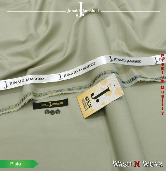 Wash & Wear Suit Junaid Jamshed Men's Pista Green