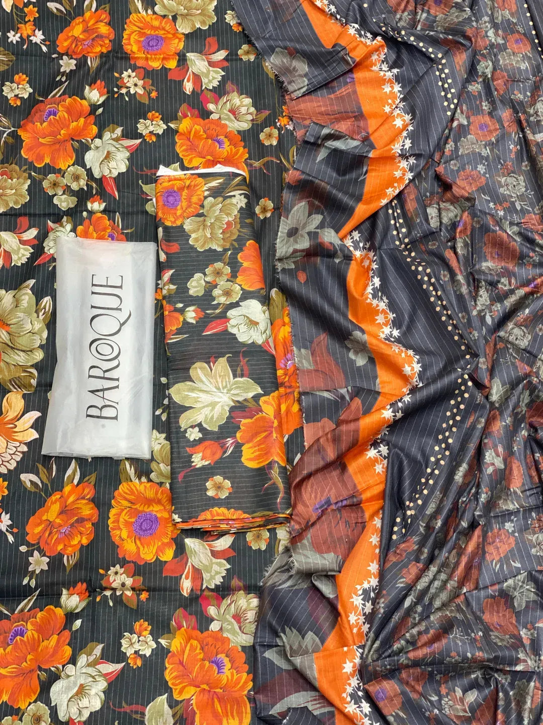 Digital Print Lawn 3-Piece Unstitched Suit (Different Colors) Click Here