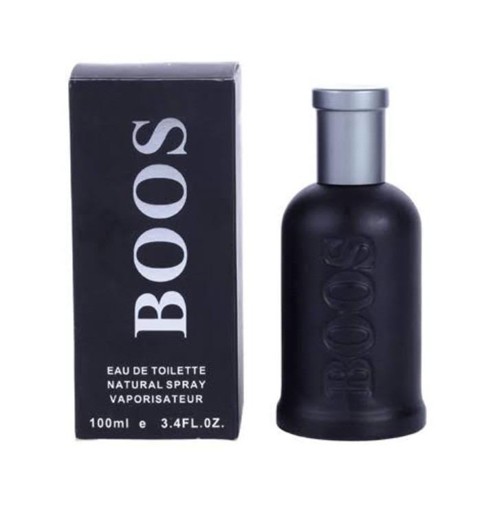 Men's Black Glass Perfume for Eid & Office Wear