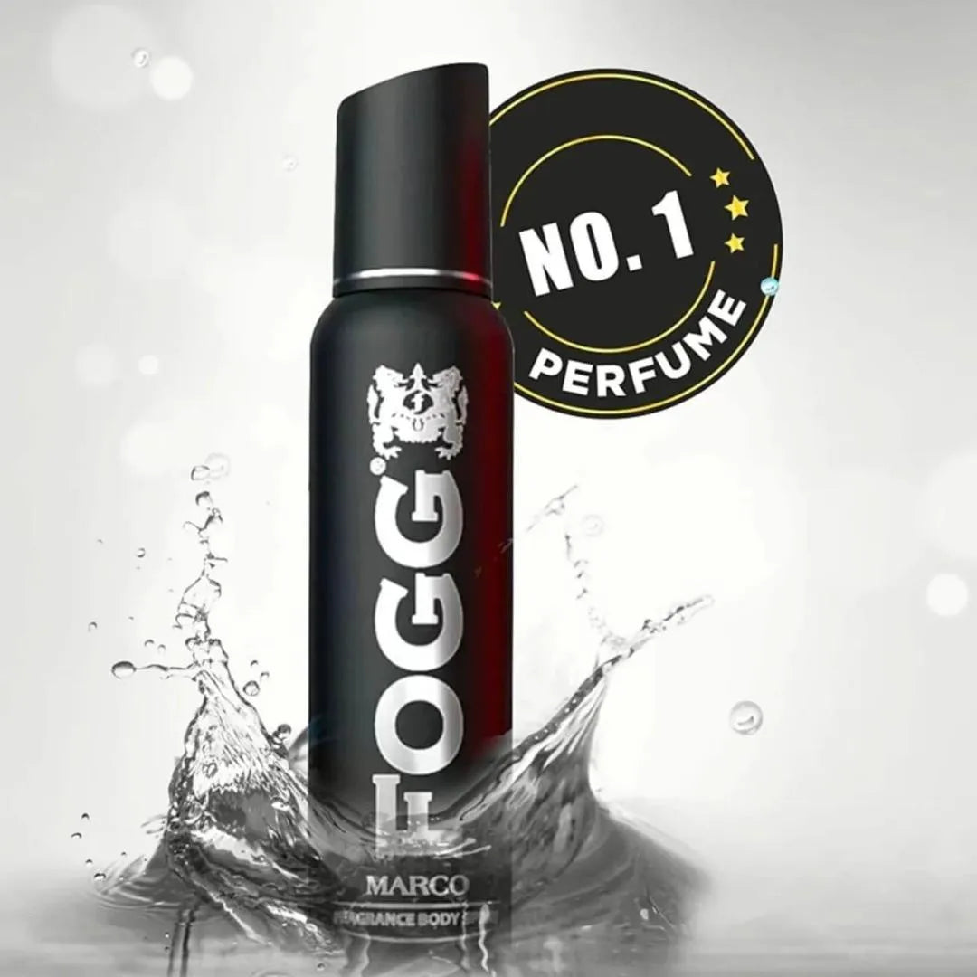 Men Long Lasting Body Spray Black