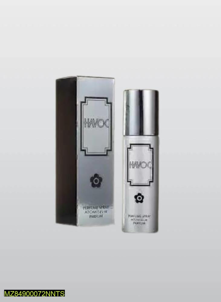 Havoc  Silver Perfume Spray 75ml Long Lasting