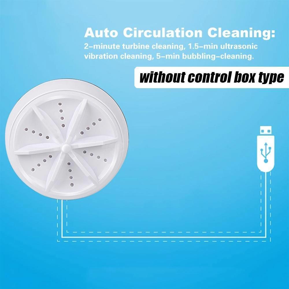Portable Mini Washing Machine for Home & Office Use
