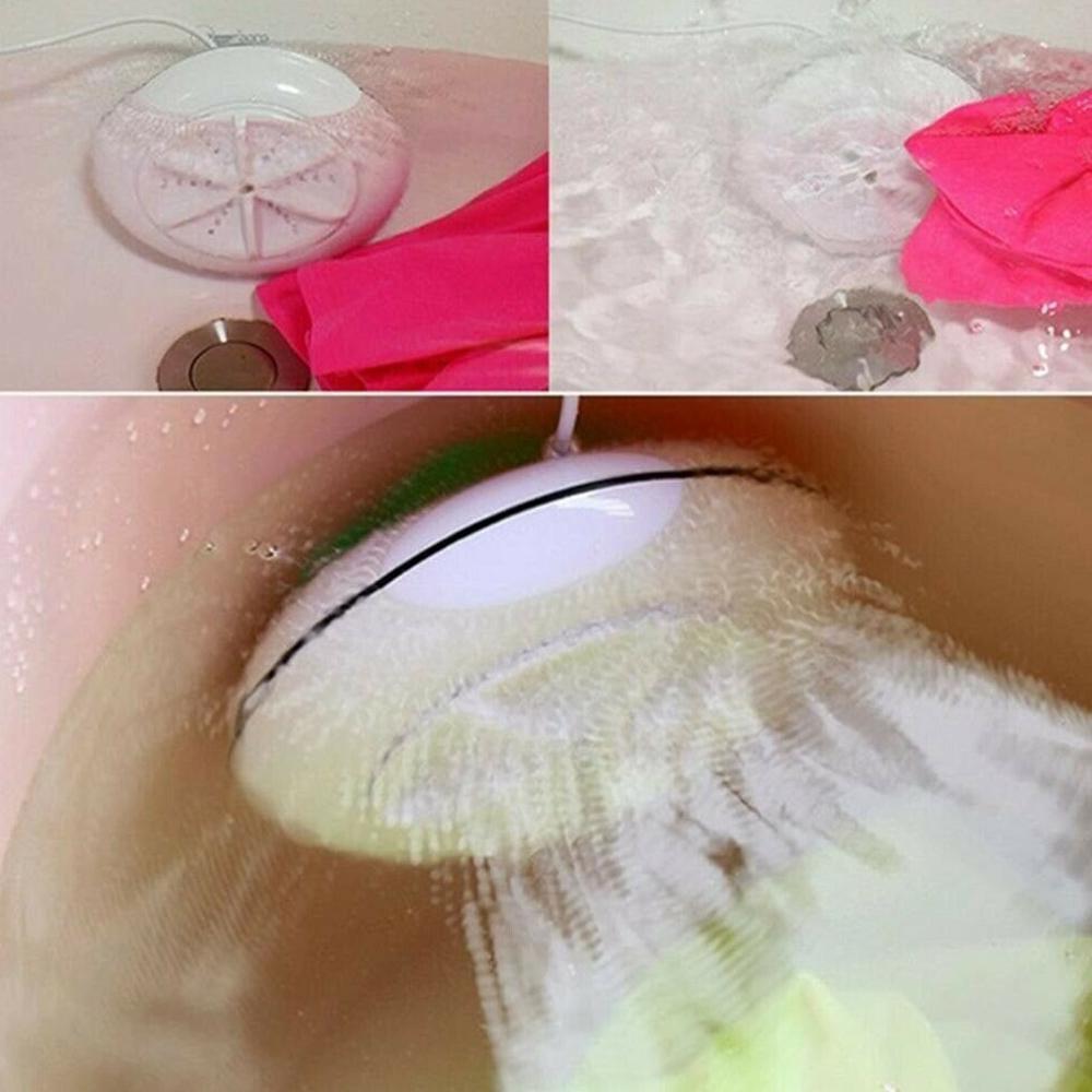 Portable Mini Washing Machine for Home & Office Use