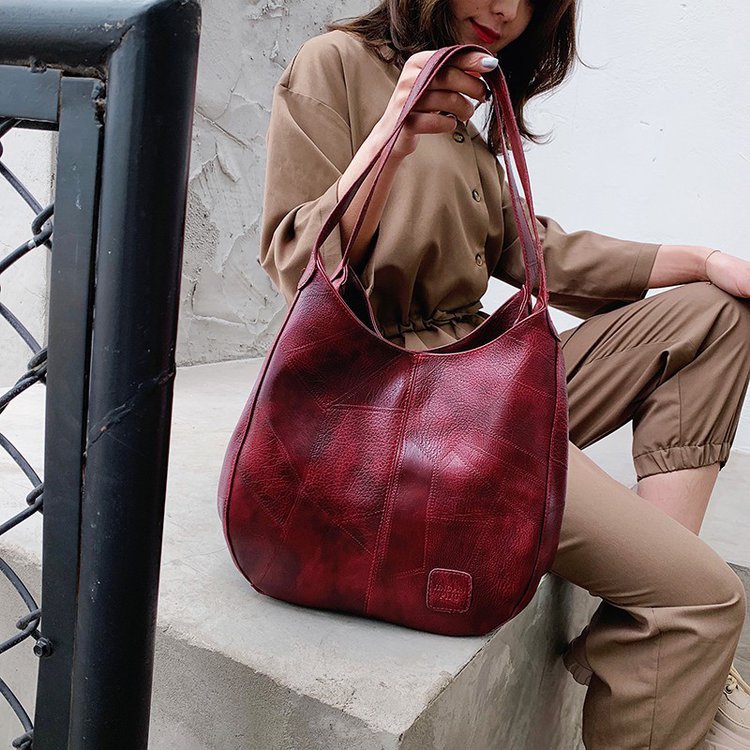 Women's Retro Soft Leather Shoulder Bag Premium Daily Use